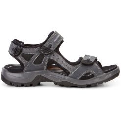 Buty do chodzenia męskie Ecco Offroad Marine. Szare buty turystyczne ecco, bez wzorów, z materiału, bez zapięcia, trekkingowe. Za 611.00 zł.