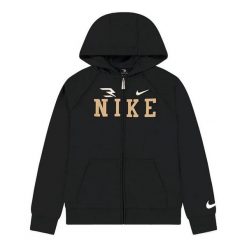 Bluza z Kapturem Collegiate Rozmiar S (128-137 CM) Czarny - 9Q1097-023. Czarne bluzy z kapturem Nike, l, bez wzorów, z bawełny, z kapturem. Za 327.99 zł.