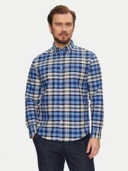 Tommy Hilfiger Koszula Heritage MW0MW37566 Niebieski Regular Fit. Niebieskie koszule Tommy Hilfiger, m, bez wzorów, z bawełny, bez kołnierzyka, bez ramiączek. Za 249.99 zł.