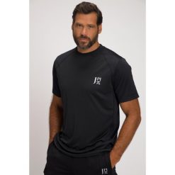 Męska Koszulka funkcyjna tenis rękaw 1/2 oddychająca QuickDry. Czarne bluzki z długim rękawem JAY-PI, m, bez wzorów, z materiału, bez kołnierzyka, bez ramiączek. Za 176.99 zł.