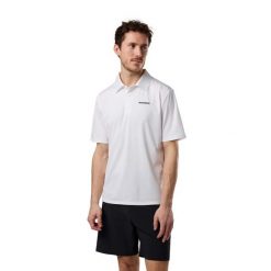 Polo Rossignol Lycian. Białe koszulki polo sportowe Rossignol, m, bez wzorów, bez kołnierzyka, bez ramiączek. Za 422.50 zł.