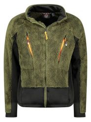 Canadian Peak Kurtka polarowa "Ulisteak" w kolorze oliwkowo-czarnym rozmiar: XL. Brązowe kurtki Canadian Peak, xl, bez wzorów, z polaru, bez kaptura. Za 159.21 zł.