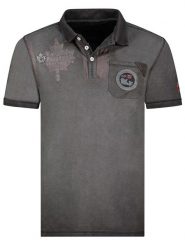 Canadian Peak Koszulka polo "Kimaceak" w kolorze antracytowym rozmiar: 3XL. Czarne koszulki polo Canadian Peak, xl, bez wzorów, z bawełny, bez kołnierzyka, bez ramiączek. Za 97.28 zł.
