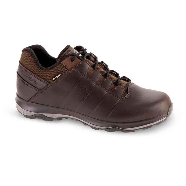Buty do chodzenia Boreal Magma Classic. Brązowe buty turystyczne Boreal, na zimę, bez wzorów, z gumy, bez zapięcia, trekkingowe. Za 748.45 zł.
