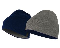 Czapka Dwustronna, Granatowa, Czarna Ciepła, Dziergana, Zimowa, Rozmiar Uniwersalny -Pako Jeans. Niebieskie czapki zimowe Pako Jeans, bez wzorów, dziergany. Za 49.00 zł.