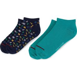 Zestaw 2 par niskich skarpet męskich TOMMY HILFIGER - 391010001 Dark Navy 322. Skarpety marki Tommy Hilfiger. Za 44.99 zł.