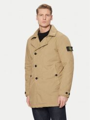 Stone Island Płaszcz przejściowy 811542149 Beżowy Regular Fit. Brązowe płaszcze Stone Island, m, bez wzorów, z syntetyku, bez kaptura. Za 3,839.00 zł.