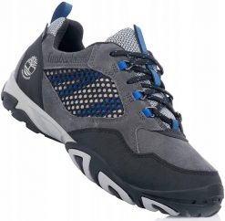 Męskie buty trapery trekkingowe TIMBERLAND CRESTRIDGE WATERPROOF LOW. Szare buty turystyczne Timberland, z gumy, bez zapięcia. Za 399.00 zł.