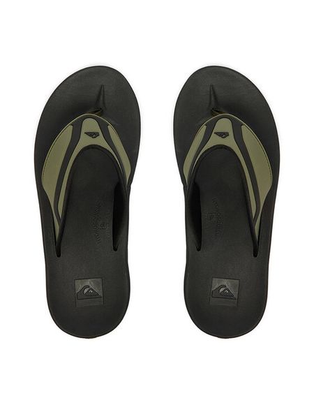 Quiksilver Japonki EO-BRANTON III CQ10124MG Zielony. Zielone japonki Quiksilver, bez wzorów, z syntetyku. Za 129.99 zł.