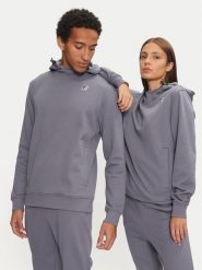 K-Way Bluza Le Vrai Durance K3123QW Niebieski Regular Fit. Niebieskie bluzy K-Way, m, bez wzorów, z syntetyku, bez kaptura. Za 309.99 zł.
