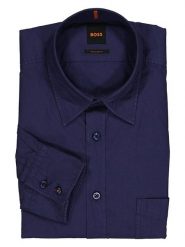 Hugo Boss Fashion Koszula w kolorze granatowym rozmiar: M. Niebieskie koszule Hugo Boss Fashion, m, bez wzorów, z bawełny, bez kołnierzyka, bez ramiączek. Za 262.95 zł.