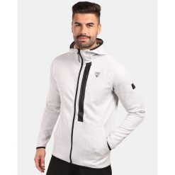 Bawełniana bluza z kapturem dla aktywnych Kilpi OKAMPOS-M. Szare bluzy z kapturem Kilpi, m, bez wzorów, z bawełny, z kapturem. Za 344.59 zł.