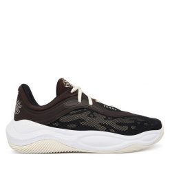 Buty do koszykówki Under Armour. Brązowe buty do koszykówki Under Armour, bez zapięcia, do koszykówki. Za 399.99 zł.