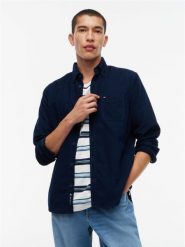 Tommy Jeans koszula z sztruksu Mężczyźni Regular Fit Bawełna niebieski, XXL. Niebieskie koszule Tommy Jeans, m, bez wzorów, z bawełny, bez kołnierzyka, bez ramiączek. Za 349.95 zł.