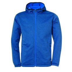 Kurtka Uhlsport Essential Fleece. Niebieskie kurtki Uhlsport, l, bez wzorów, z polaru, bez kaptura. W wyprzedaży za 215.55 zł.