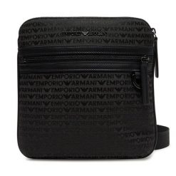 Saszetka Emporio Armani. Czarne saszetki i nerki Emporio Armani, bez wzorów. Za 789.99 zł.