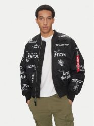 Alpha Industries Kurtka bomber MA-1 Peace 156136 Czarny Regular Fit. Czarne kurtki Alpha Industries, m, bez wzorów, z syntetyku, bez kaptura. Za 729.99 zł.