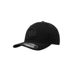 Czapka męska Pitbull Full Cap Stretch Hilltop. Czarne czapki z daszkiem PITBULL, na wiosnę, bez wzorów. Za 169.00 zł.