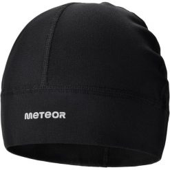 Zwykła Czapka Unisex Dla Dorosłych. Czarne czapki zimowe Meteor, bez wzorów. Za 59.99 zł.