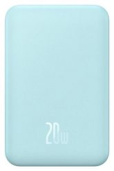 Baseus Magnetic Mini 5000mAh 20W (niebieski). Niebieskie powerbanki . Za 89.90 zł.