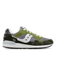Saucony Skórzane sneakersy "Shadow 5000" w kolorze oliwkowo-szaro-zielonym rozmiar: 38,5. Brązowe buty sportowe casual Saucony, bez wzorów, z materiału, bez zapięcia. Za 249.76 zł.