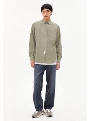 Armedangels Koszula "Saamy" w kolorze jasnozielonym rozmiar: XL. Zielone koszule armedangels, xl, bez wzorów, z bawełny, bez kołnierzyka, bez ramiączek. Za 208.99 zł.