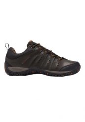 Buty trekkingowe męskie Columbia Woodburn Ii. Brązowe buty turystyczne Columbia, bez wzorów, z materiału, bez zapięcia, trekkingowe. Za 379.99 zł.