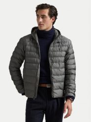 Polo Ralph Lauren Kurtka puchowa 710955869004 Szary Regular Fit. Szare kurtki Polo Ralph Lauren, m, bez wzorów, z puchu, bez kaptura. Za 699.99 zł.