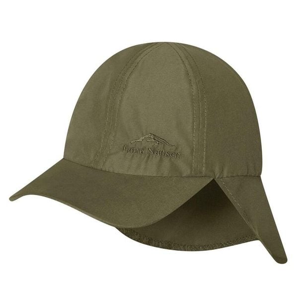 FJORD NANSEN Czapka z daszkiem Vandrer Cap olive. Czerwone czapki z daszkiem Fjord Nansen, bez wzorów, z materiału. Za 119.99 zł.