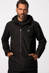 Męska Kurtka przeciwdeszczowa pełna funkcjonalność 3 funkcje outdoor. Czarne kurtki JAY-PI, m, bez wzorów, z materiału, bez kaptura. Za 639.99 zł.