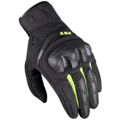Rękawiczki LS2 Kubra męskie letnie antracyt/żółty L. Żółte rękawiczki L2S, na lato, bez wzorów. Za 287.40 zł.