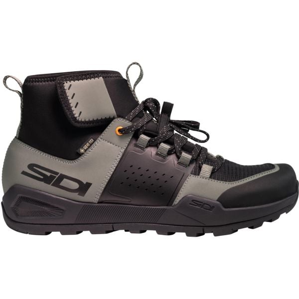 Buty ATOMUS MID GTX (zimowe) - szare Mulled Green/czarne. Czarne buty turystyczne SIDI, na jesień, bez wzorów, z gore-texu, bez zapięcia, rowerowe, gore-tex. Za 1,055.40 zł.