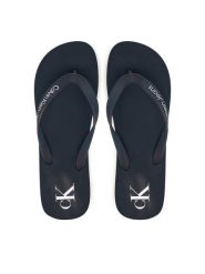 Calvin Klein Jeans Japonki Beach Sandal Transparent Tpu YM0YM01267 Granatowy. Niebieskie japonki Calvin Klein Jeans, bez wzorów, z jeansu. Za 119.99 zł.