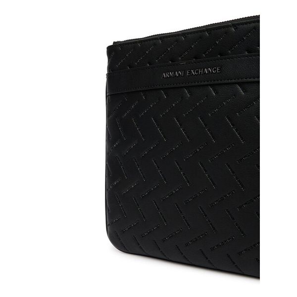 Saszetka Armani Exchange. Czarne saszetki i nerki Armani Exchange, bez wzorów. Za 409.99 zł.