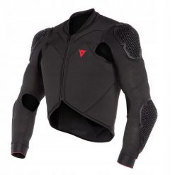 Kurtka rowerowa z ochraniaczami dla dorosłych Dainese Rhyolite Safety Jacket. Czarne kurtki Dainese, m, bez wzorów, bez kaptura. Za 769.99 zł.
