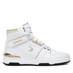 Buty do koszykówki SHAQ. Białe buty do koszykówki Shaq, bez zapięcia, do koszykówki. Za 279.99 zł.