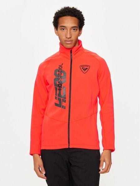 Rossignol Bluza techniczna Hero Classique RLNML13 Czerwony Regular Fit. Czerwone bluzy bez kaptura Rossignol, l, bez wzorów, z syntetyku, bez kaptura. Za 529.00 zł.