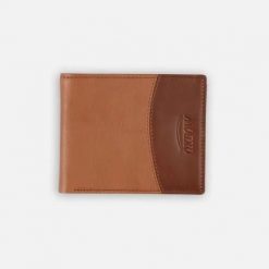 Portfel Oxbow Opposed Brown. Żółte portfele OXBOW, bez wzorów. Za 177.62 zł.