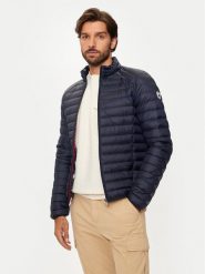 Jott Kurtka puchowa Mat P000MDOW02 Granatowy Slim Fit. Niebieskie kurtki Jott, m, bez wzorów, z puchu, bez kaptura. Za 479.99 zł.