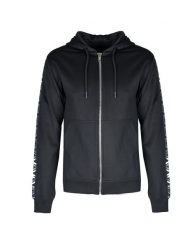 Les Hommes Bluza Zip Up | LHG866 LG852 | Zip Up | Mężczyzna | Czarny. Czarne bluzy Les Hommes, l, bez wzorów, z bawełny, bez kaptura. W wyprzedaży za 749.00 zł.