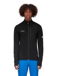 Mammut Kurtka polarowa "Taiss Light ML" w kolorze czarnym rozmiar: XXL. Czarne kurtki Mammut, xxl, bez wzorów, z materiału, bez kaptura. Za 409.95 zł.