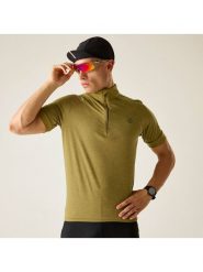 Dare 2b Koszulka kolarska "Pedal It Out II" w kolorze khaki rozmiar: L. Brązowe t-shirty sportowe Dare 2B, bez wzorów, z materiału, bez ramiączek, rowerowe. Za 93.07 zł.