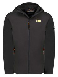 Geographical Norway Kurtka softshellowa "Tesk" w kolorze czarnym rozmiar: 3XL. Czarne kurtki outdoor i hardshell Geographical Norway, xl, bez wzorów, bez kaptura. Za 136.13 zł.