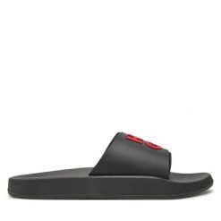Klapki HUGO. Czarne klapki Hugo. Za 279.99 zł.