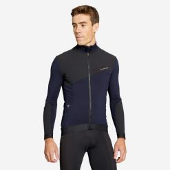 Bluza rowerowa Rockrider XC długi rękaw. Czarne bluzy ROCKRIDER, s, bez wzorów, z dzianiny, bez kaptura. Za 189.99 zł.
