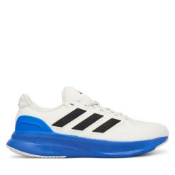 Buty do biegania adidas. Białe buty do biegania Adidas, bez wzorów, bez zapięcia, do biegania. Za 349.99 zł.
