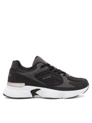 Sprandi Sneakersy MPJF-2308-6 Czarny. Czarne buty sportowe casual Sprandi, bez wzorów, z materiału, bez zapięcia. Za 139.99 zł.