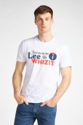 LEE HERITAGE TEE MĘSKI T-SHIRT BRIGHT WHITE L63QFQLJ 112115171. Białe t-shirty Lee, l, bez wzorów, bez kołnierzyka, bez ramiączek. Za 69.99 zł.