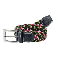 Plecione paski, elastyczny materiał USG Casual. Niebieskie paski USG, bez wzorów, z materiału, casualowe. Za 128.50 zł.