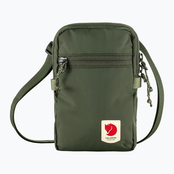 Saszetka Fjällräven High Coast Pocket. Zielone torby na ramię Fjällräven, bez wzorów, bez dodatków. W wyprzedaży za 179.99 zł.
